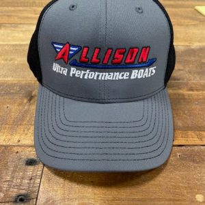 Charcoal Logo Hat with Soft Black Mesh